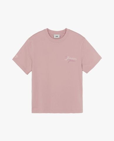  MLB - Áo thun unisex tay ngắn Sheriff Lettering Semi 