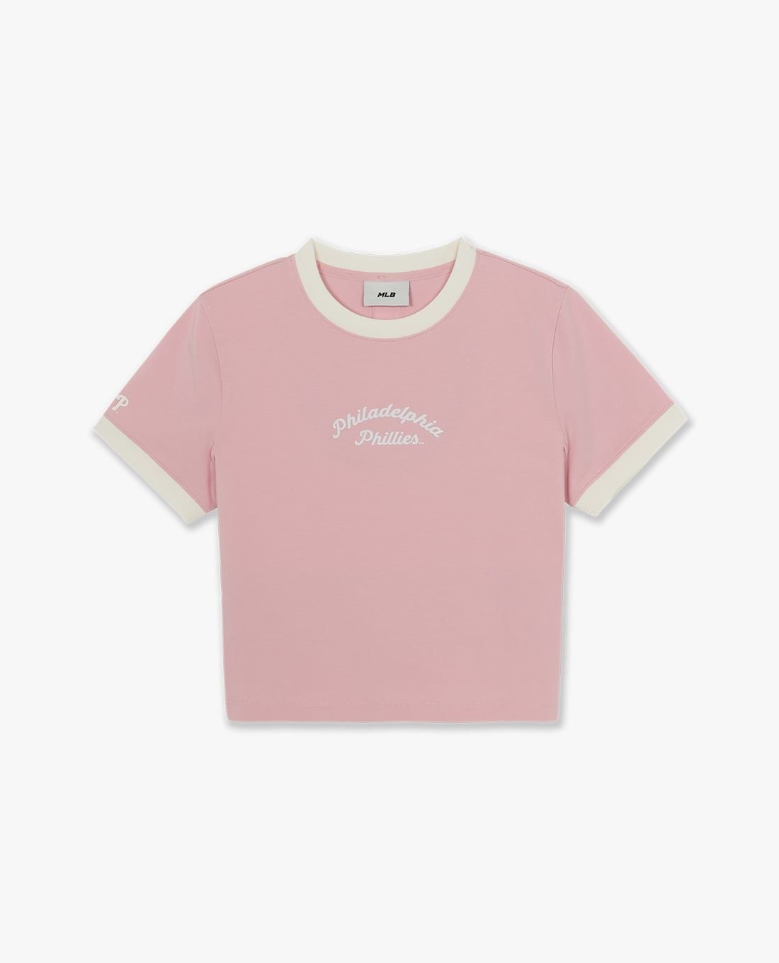 MLB - Áo croptop nữ tay ngắn Sportive Lettering