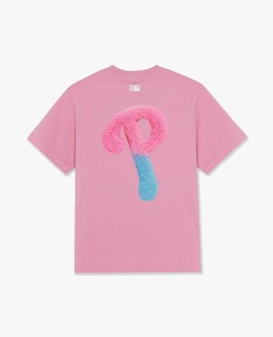  MLB - Áo thun unisex cổ tròn tay ngắn phối logo 