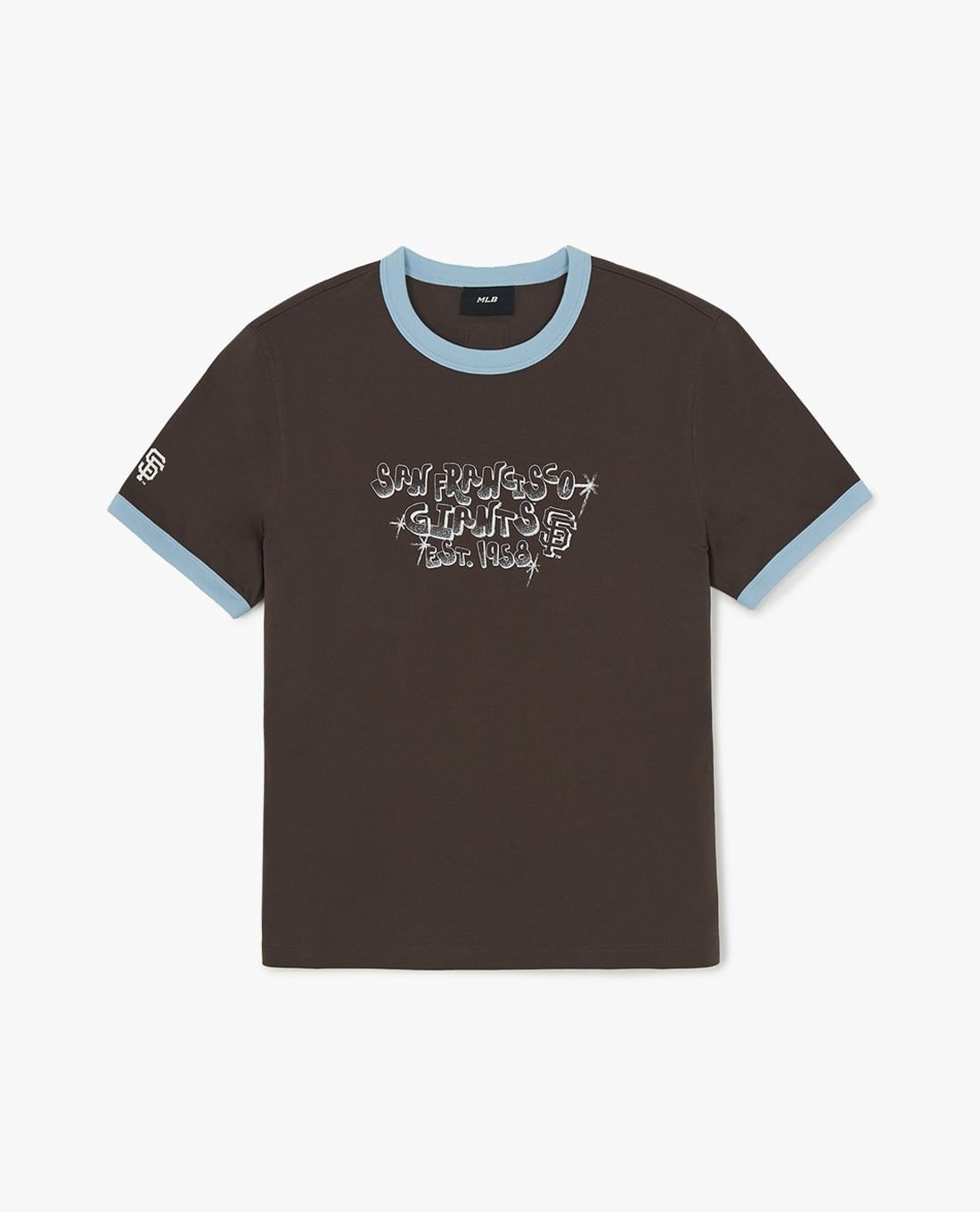 MLB - Áo thun unisex cổ tròn tay ngắn Letter Graphic