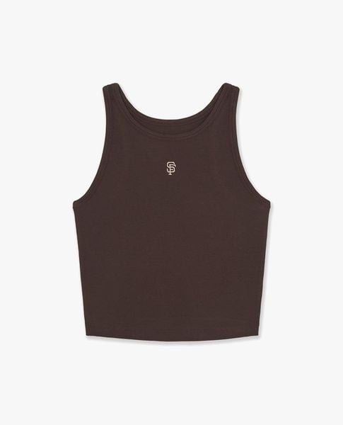  MLB - Áo ba lỗ nữ phom ôm Basic Small Logo 
