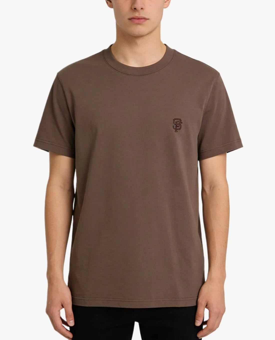 MLB - Áo thun unisex cổ tròn tay ngắn Basic