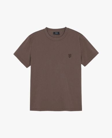  MLB - Áo thun unisex cổ tròn tay ngắn Basic 