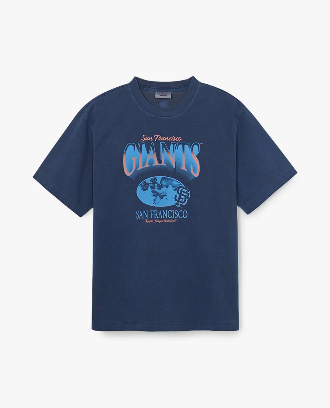 MLB - Áo thun unisex Varsity Washing Vintage Over Fit