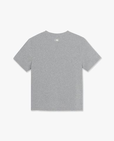  MLB - Áo thun nữ tay ngắn Leopard Heart Lettering 