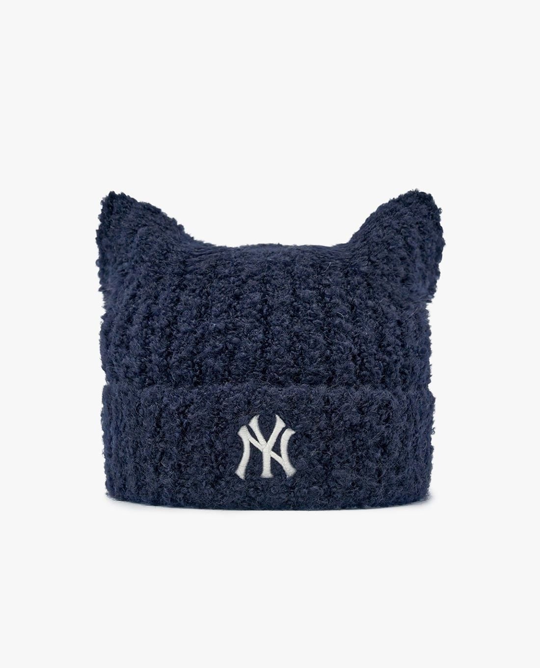 MLB - Nón len unisex tai mèo Plush Meowing
