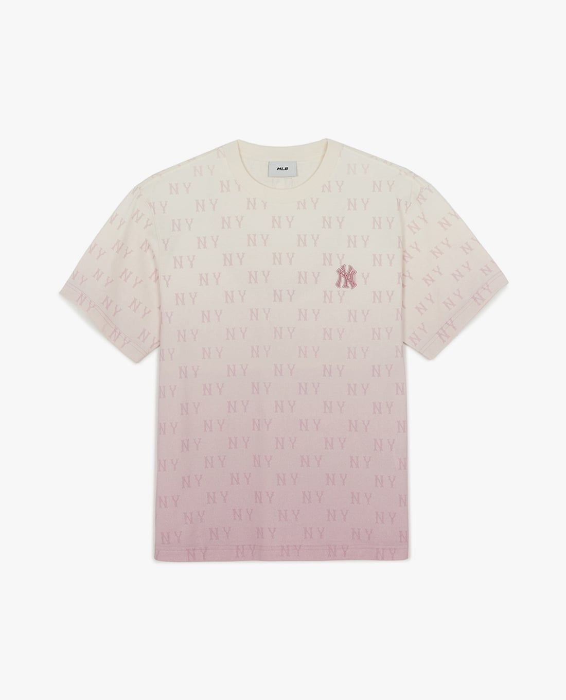 MLB - Áo thun unisex cổ tròn tay ngắn Monogram