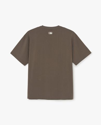  MLB - Áo thun unisex cổ tròn tay ngắn Basic 