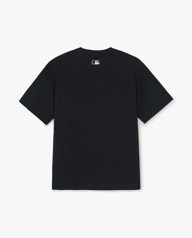  MLB - Áo thun unisex cổ tròn tay ngắn Basic 