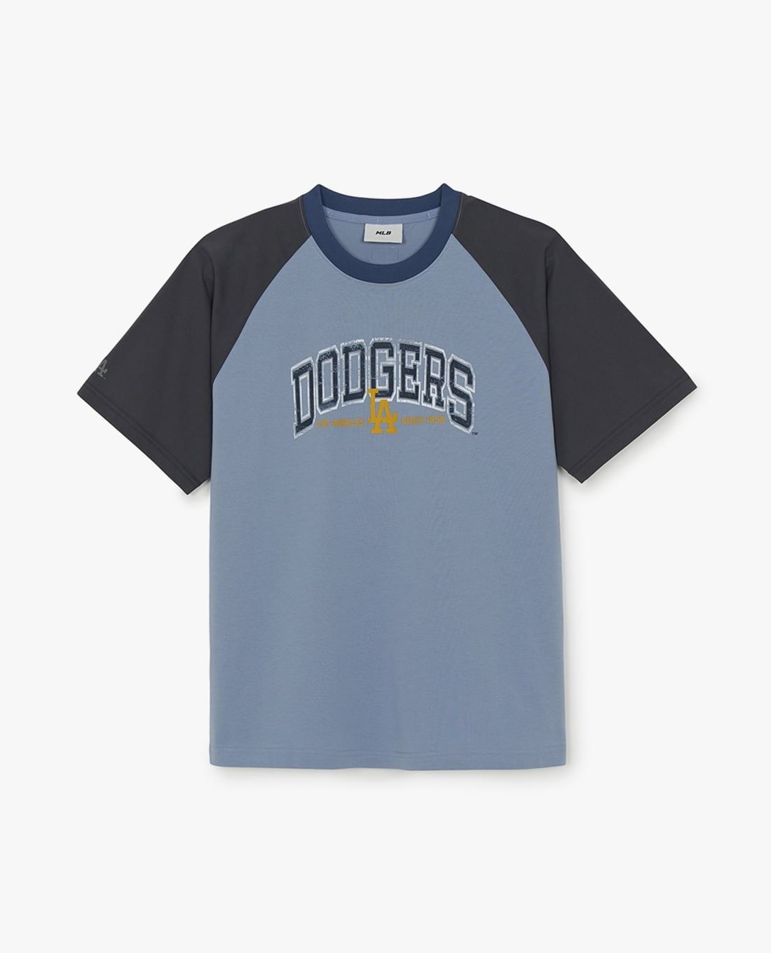 MLB - Áo thun unisex cổ tròn tay ngắn Vintage Color Block