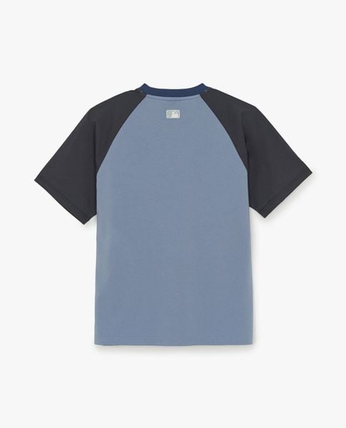  MLB - Áo thun unisex cổ tròn tay ngắn Vintage Color Block 