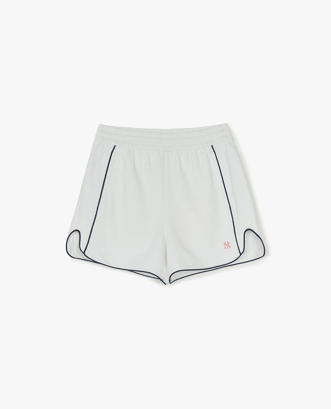 MLB - Quần short nữ ống rộng phối viền