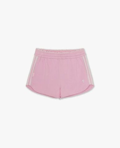 MLB - Quần short nữ ống rộng thêu logo Varsity 