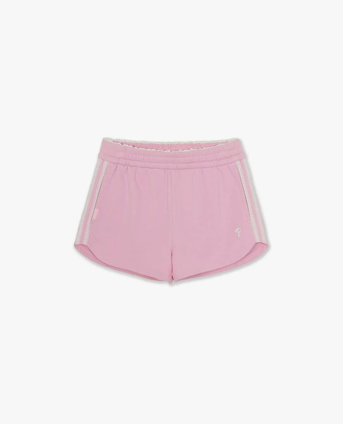 MLB - Quần short nữ ống rộng thêu logo Varsity