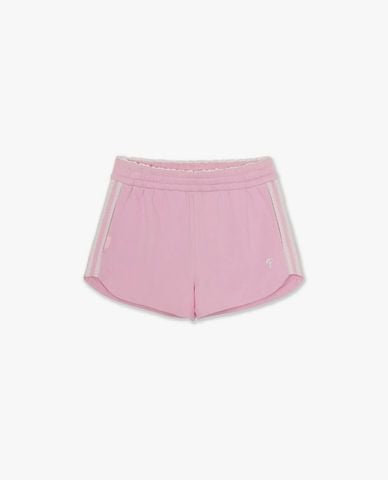  MLB - Quần short nữ ống rộng thêu logo Varsity 