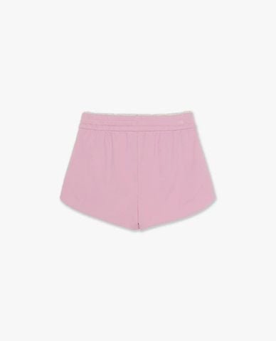  MLB - Quần short nữ ống rộng thêu logo Varsity 