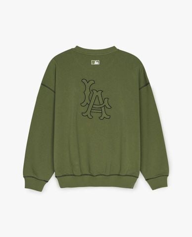  MLB - Áo sweatshirt unisex Basic Coopers Logo Mega Overfit 