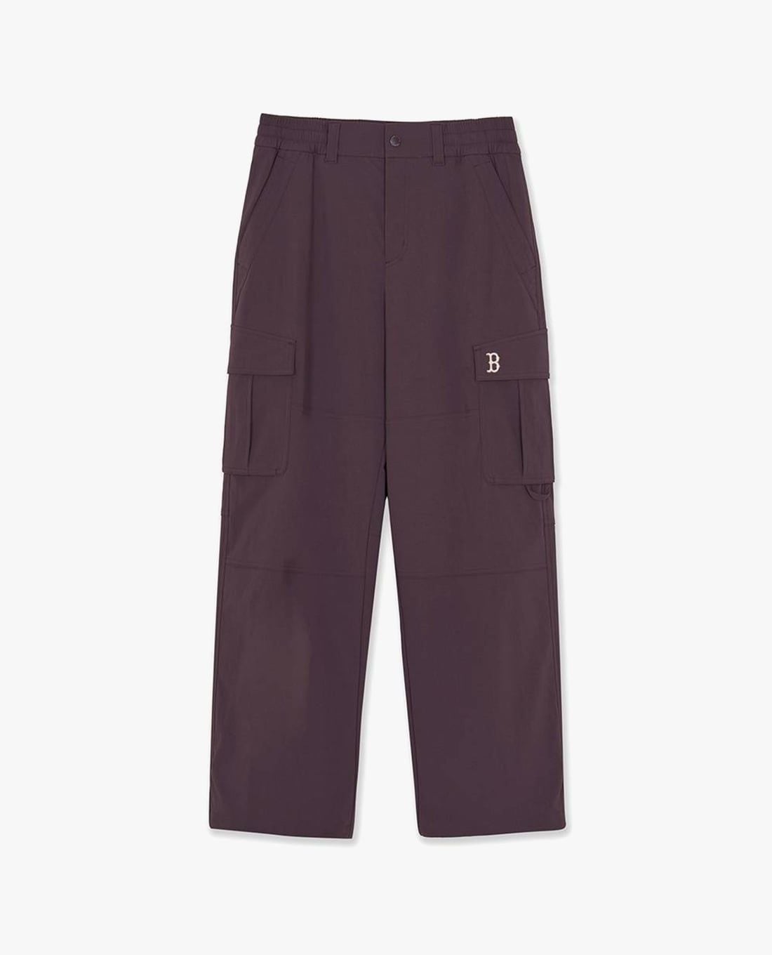 MLB - Quần dài unisex ống rộng Cotton Touch Diagonal