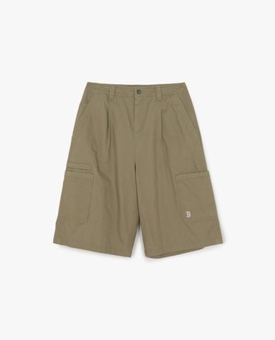  MLB - Quần short unisex ống rộng phối túi hộp 