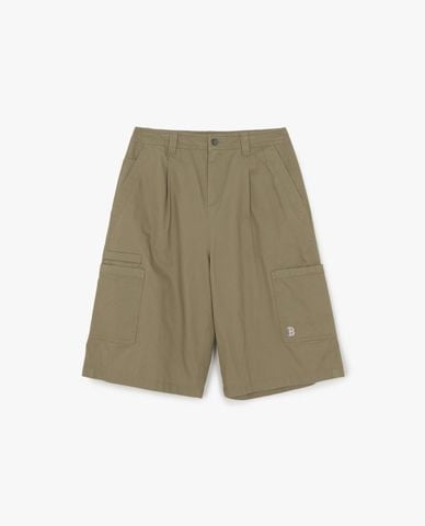  MLB - Quần short unisex ống rộng phối túi hộp 