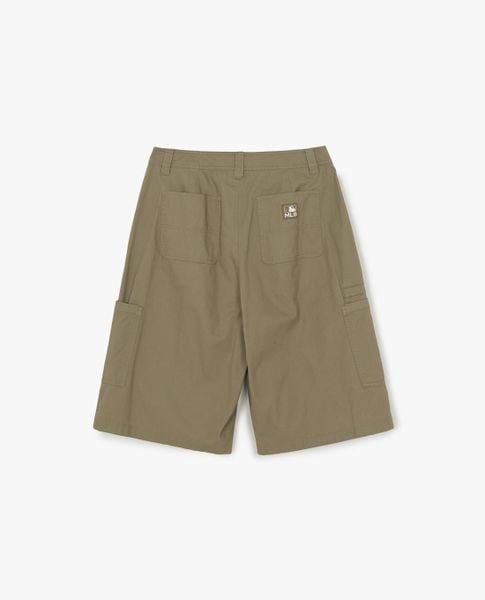  MLB - Quần short unisex ống rộng phối túi hộp 