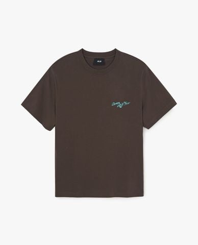  MLB - Áo thun unisex cổ tròn Vintage Back Graphic 