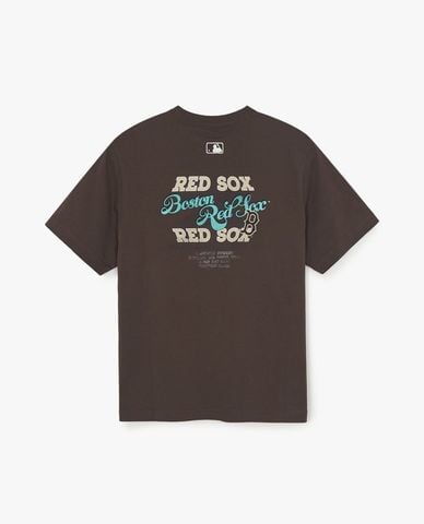  MLB - Áo thun unisex cổ tròn Vintage Back Graphic 