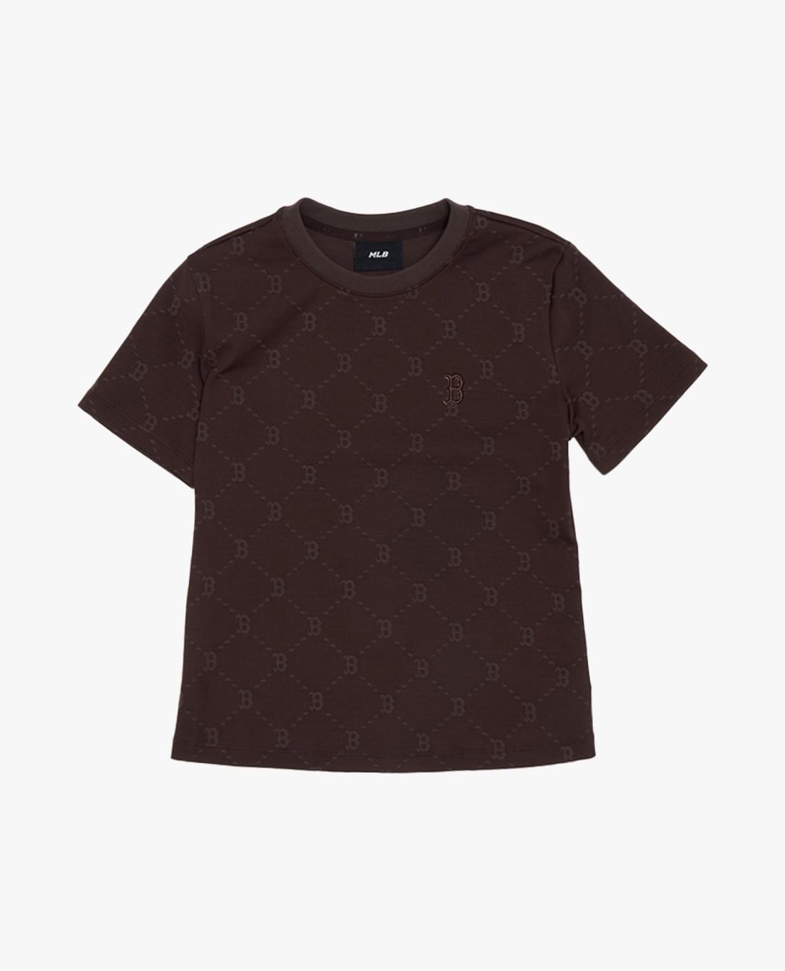 MLB - Áo thun nữ cổ tròn tay ngắn Dia Monogram