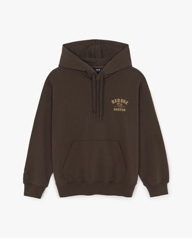  MLB - Áo hoodie unisex tay dài phối mũ Street Megabear 
