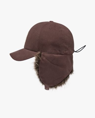  MLB - Nón bóng chày unisex phối lông Vintage 