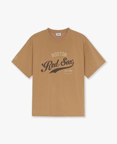  MLB - Áo thun unisex Varsity Vintage Graphic Overfit 
