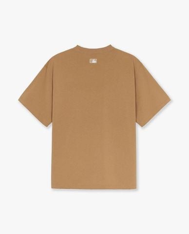  MLB - Áo thun unisex Varsity Vintage Graphic Overfit 