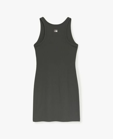  MLB - Đầm sát nách mini cổ tròn Varsity Vintage 