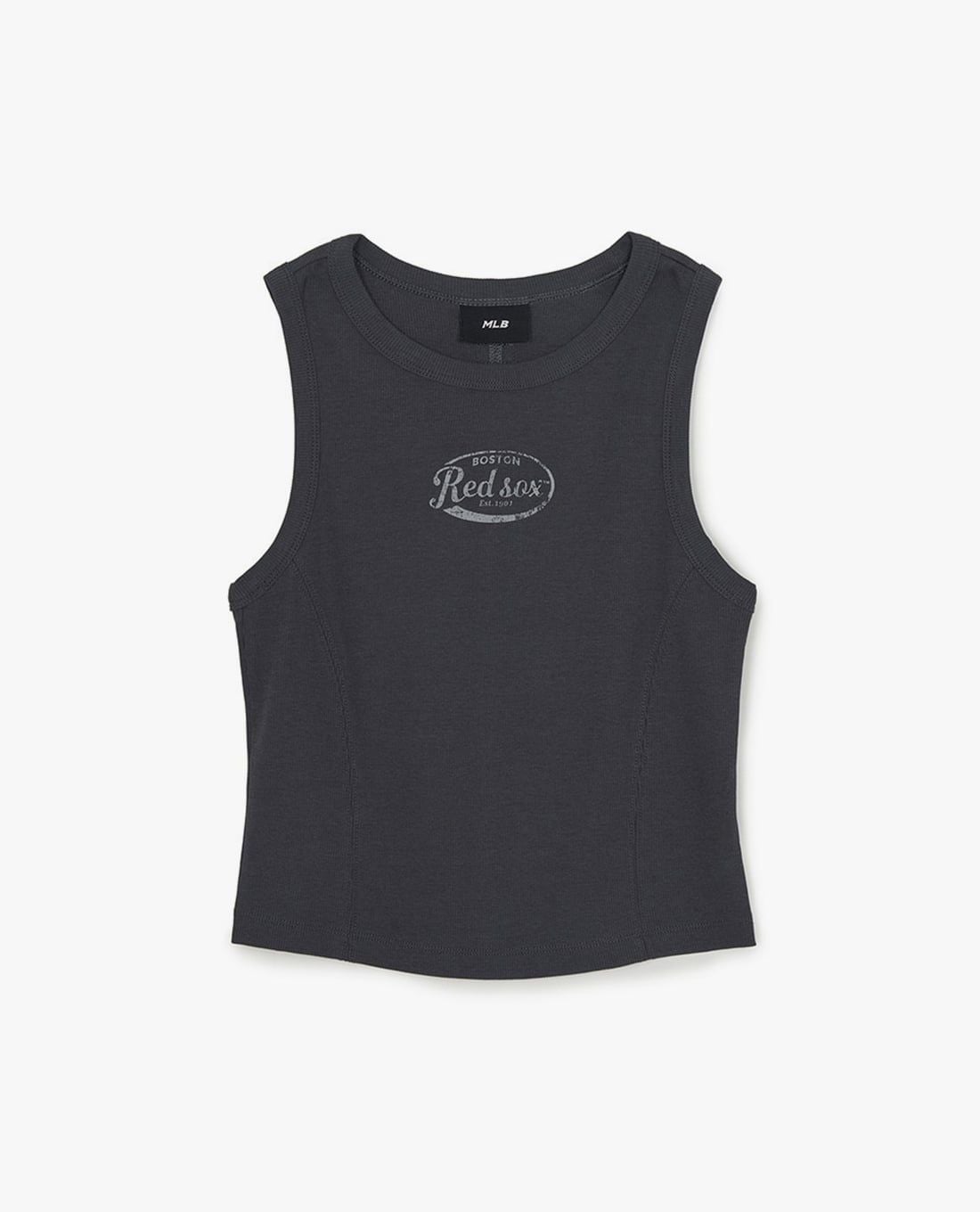 MLB - Áo ba lỗ nữ phom croptop Vintage