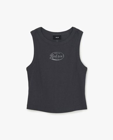  MLB - Áo ba lỗ nữ phom croptop Vintage 