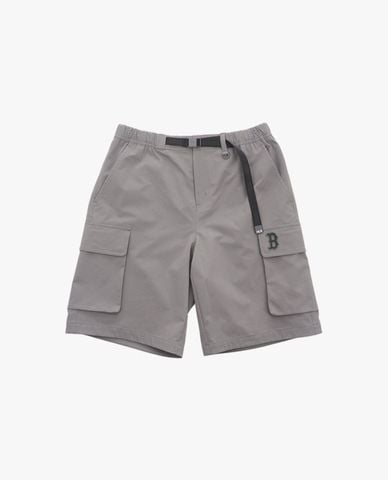  MLB - Quần short nam ống rộng lưng thun phối túi 