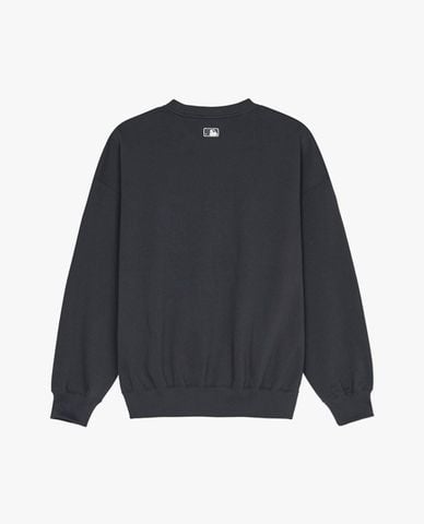  MLB - Áo sweatshirt unisex cổ tròn tay dài College T Varsity 