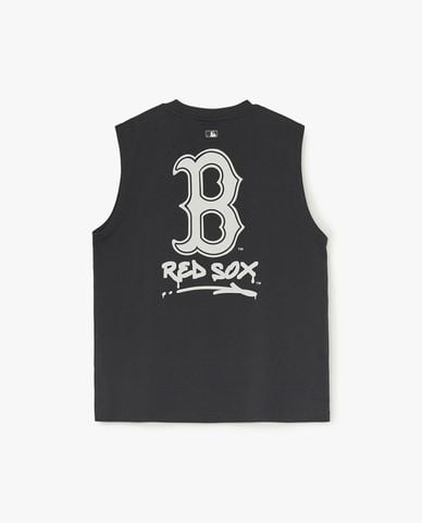  MLB - Áo ba lỗ unisex cổ tròn Basic Megalogonashi 