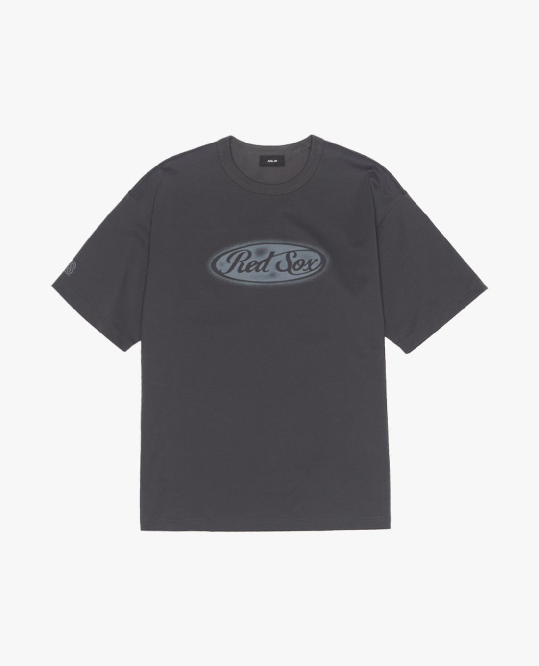 MLB - Áo thun unisex cổ tròn tay ngắn in logo