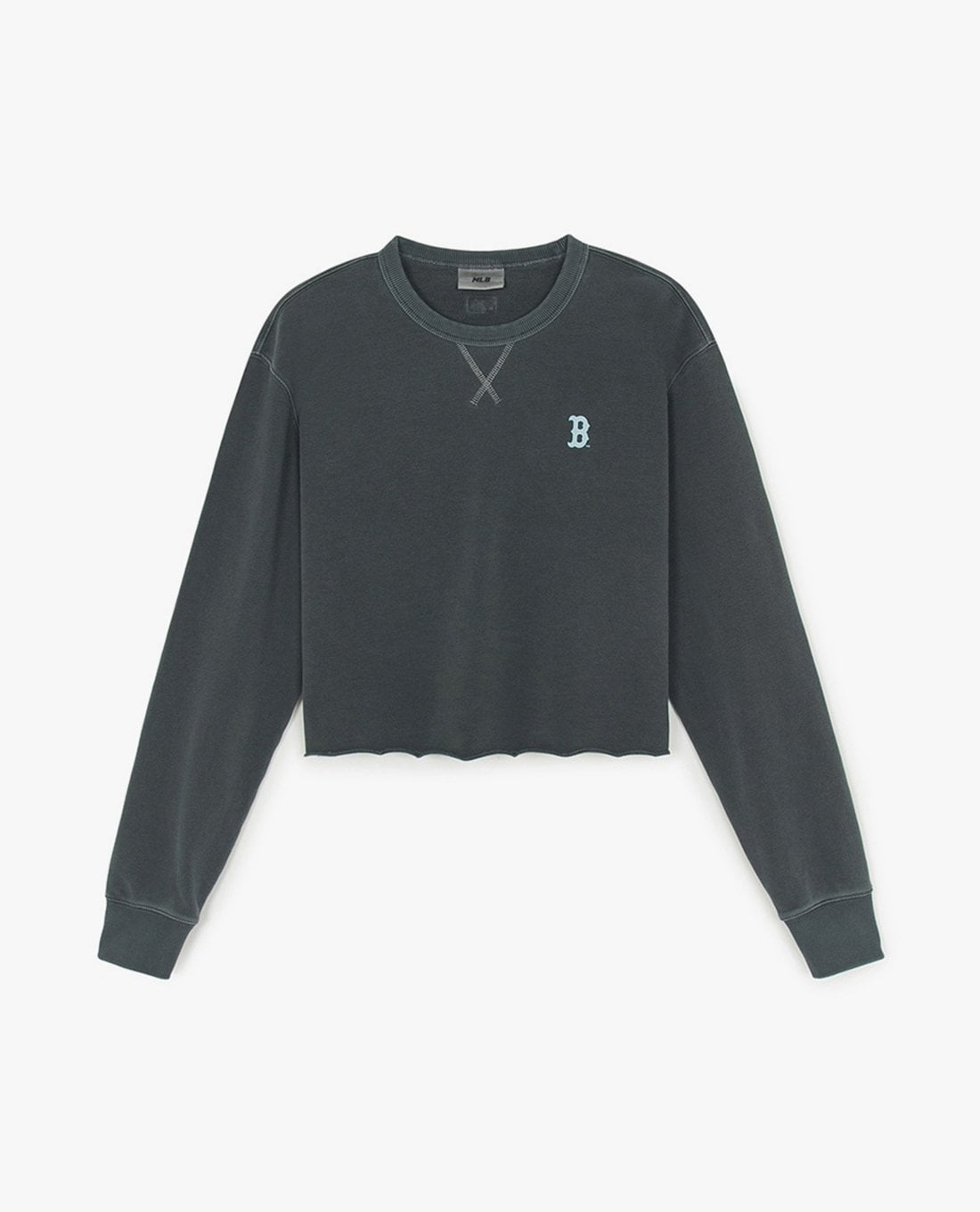 MLB - Áo sweatshirt nữ cổ tròn tay dài Varsity Vintage