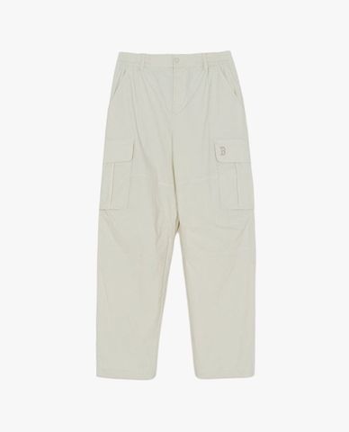  MLB - Quần dài unisex ống rộng phối túi hộp 
