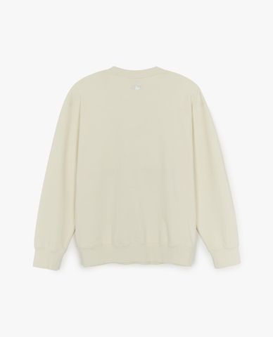  MLB - Áo sweatshirt unisex cổ tròn Basic Vintage Small Lettering 