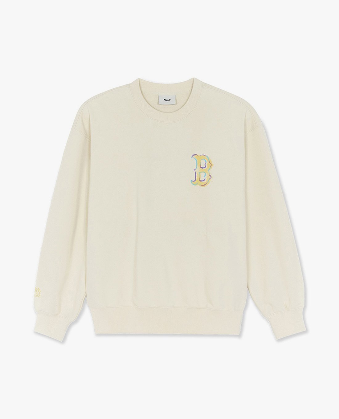 MLB - Áo sweatshirt unisex cổ tròn tay dài Colorful Mega Logo