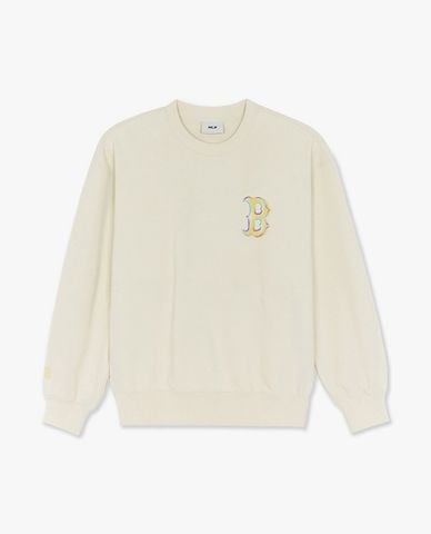  MLB - Áo sweatshirt unisex cổ tròn tay dài Colorful Mega Logo 