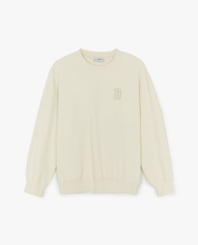  MLB - Áo sweatshirt unisex tay dài Varsity Street Cursive 