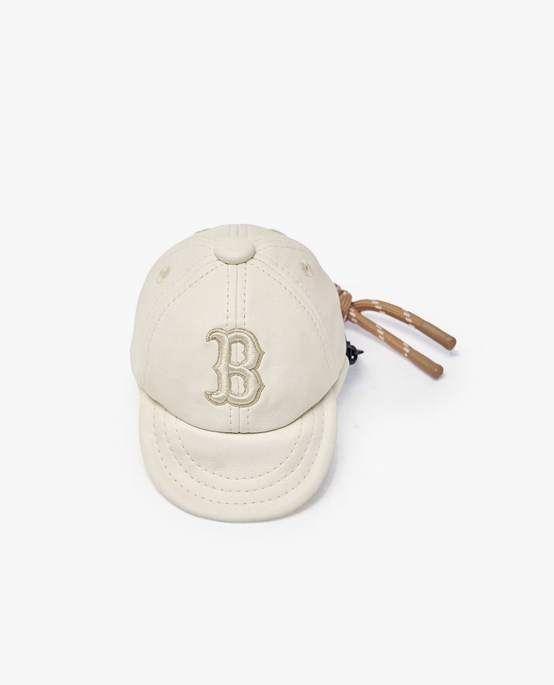 MLB - Móc khóa túi xách Basic Pu String Ball Cap