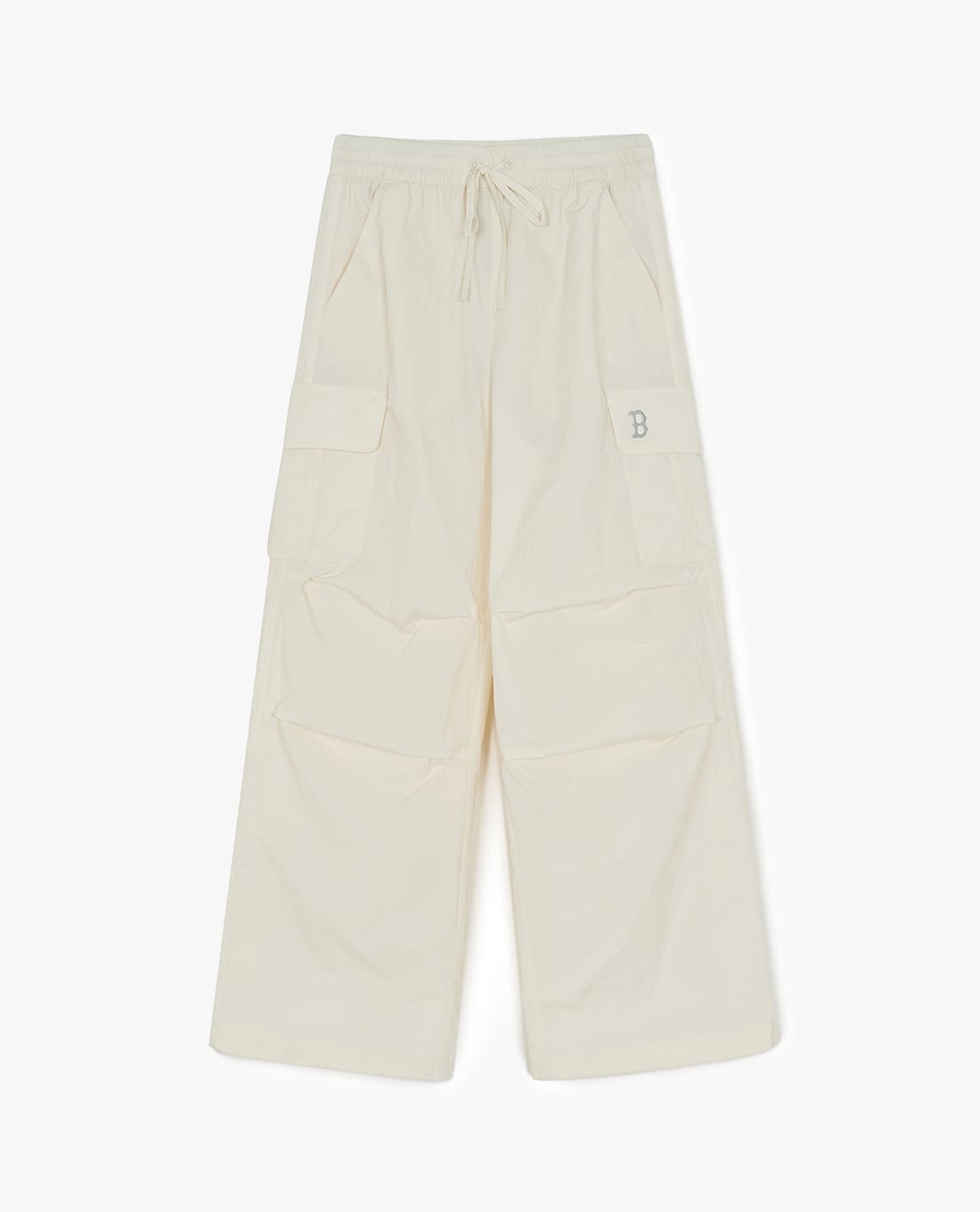 MLB - Quần nữ ống rộng lưng thun Gorpcore