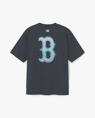  MLB - Áo thun unisex tay ngắn Basic Colorful Street Logo 