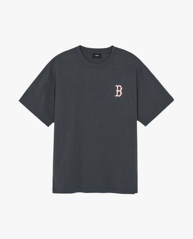  MLB - Áo thun unisex cổ tròn New Year Horse Back Graphic 