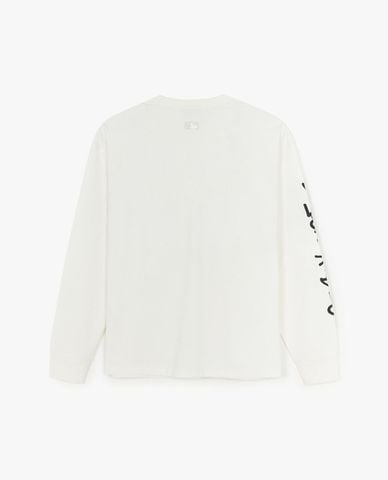  MLB - Áo sweatshirt unisex cổ tròn Basic Street Logo 
